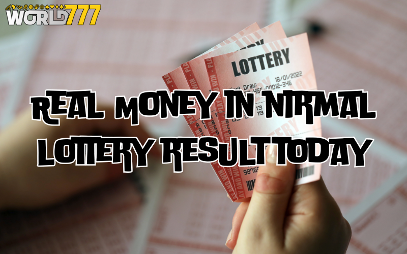 nirmal lottery result today