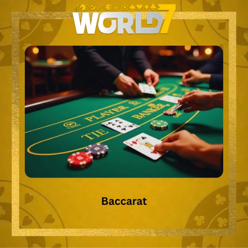 casino games table games - baccarat